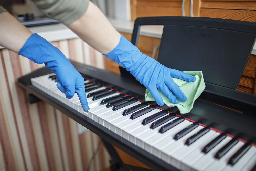 How To Clean Digital Piano  